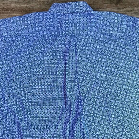 Rough Stock Panhandle Slim Geometric Short Sleeve Button-Up sz XL - Picture 9 of 14
